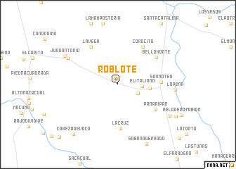 map of Roblote