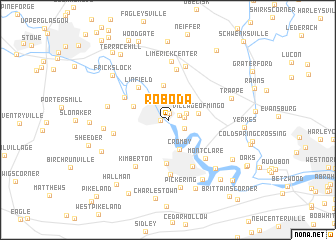 map of Roboda