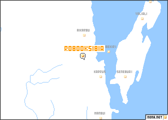 map of Robooksibia