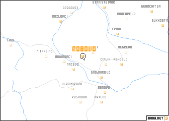 map of Robovo