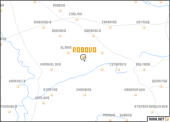 map of Robovo