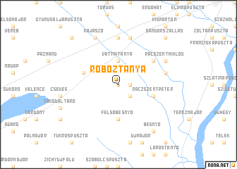 map of Roboztanya