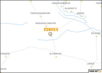 map of Robres