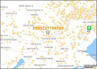 map of Robscott Manor