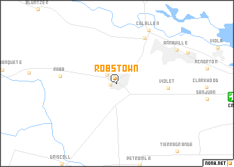 map of Robstown