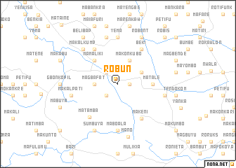 map of Robun