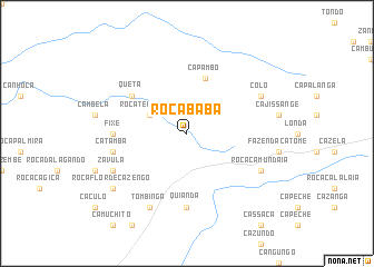 map of Roça Baba