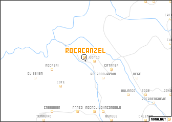 map of Roça Canzel