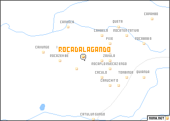 map of Roça Dalagando