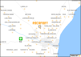 map of Rocafort