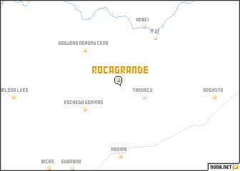 map of Roça Grande