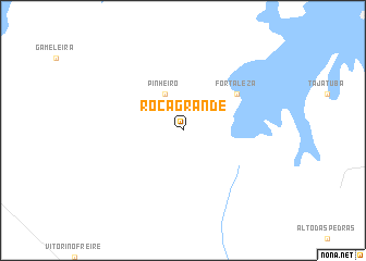 map of Roça Grande