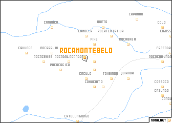 map of Roça Monte Belo