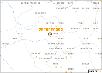 map of Roça Negara