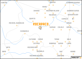 map of Roça Paco