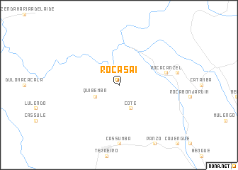 map of Roça Sai