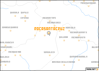 map of Roça Santa Cruz