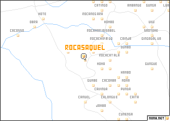 map of Roça Saquel