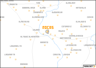 map of Rocas