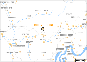 map of Roça Velha