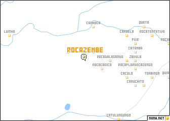map of Roça Zembe