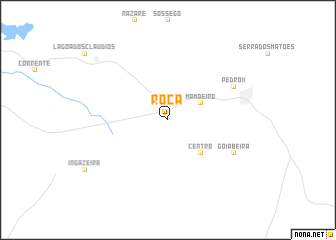 map of Roça