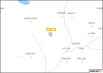 map of Roca