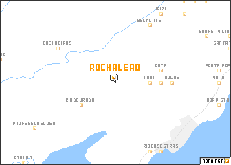 map of Rocha Leão