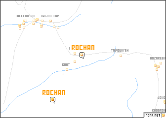 map of Rochān