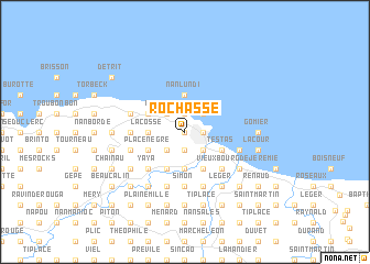 map of Rochasse