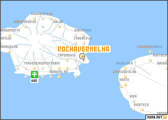 map of Rocha Vermelha