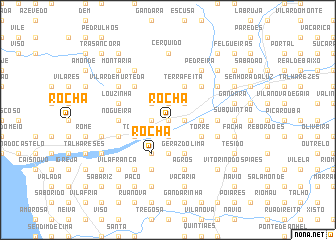 map of Rocha