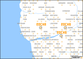 map of Rocha