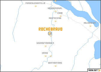 map of Roche Bravo