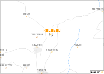 map of Rochedo