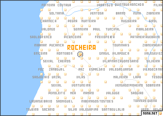 map of Rocheira