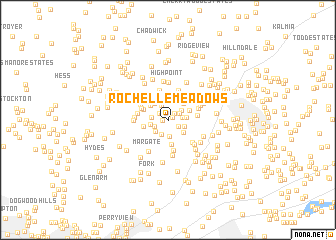 map of Rochelle Meadows