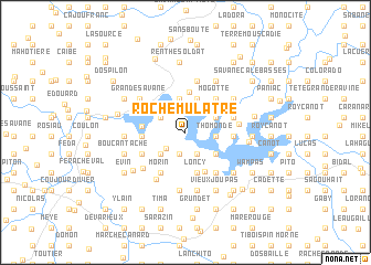 map of Roche Mulâtre