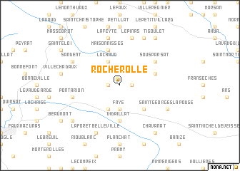 map of Rocherolle