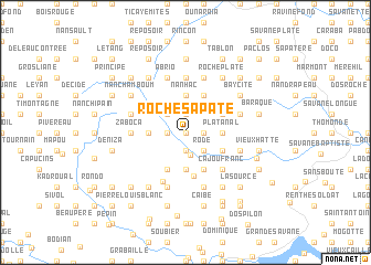 map of Roche Sapate