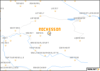 map of Rochesson