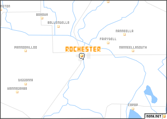 map of Rochester