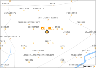map of Roches