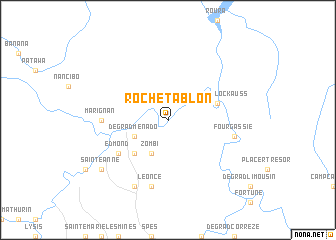 map of Roche Tablon