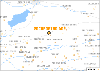 map of Rochfortbridge