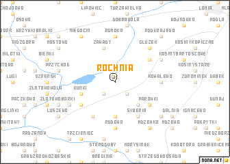 map of Rochnia