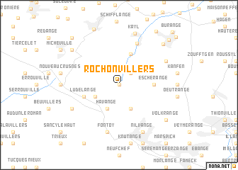 map of Rochonvillers