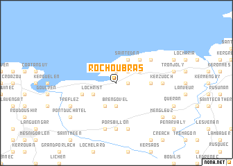 map of Rochou-Bras