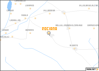 map of Rociana