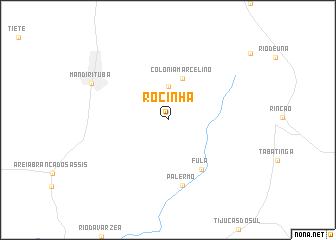 map of Rocinha